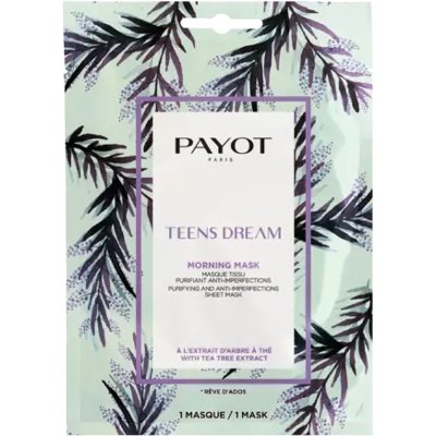 Payot Ochtend Masker - Teens Dream Sheet Mask voor vette huid Payot Ochtend Masker - Teens Dream Sheet Mask voor vette huid