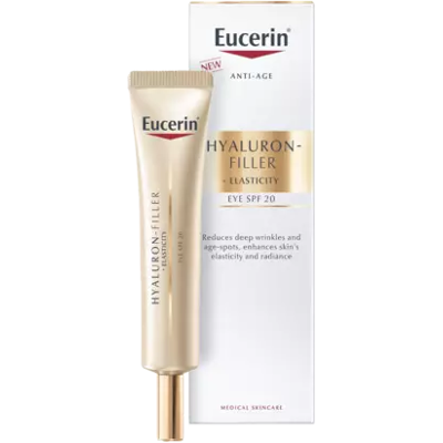 Eucerin Hyaluron-Filler + Elasticity SPF20 - Oogcontourverzorging Eucerin Hyaluron-Filler + Elasticity SPF20 - Oogcontourverzorging