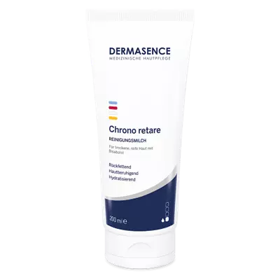 Dermasence Chrono Retare Reinigingsmelk - Zachte reiniging voor alle huidtypen Dermasence Chrono Retare Reinigingsmelk - Zachte reiniging voor alle huidtypen