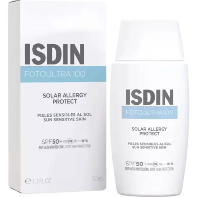ISDIN SPF 50+ Zonnebrandcrème voor Gevoelige Huid ISDIN SPF 50+ Zonnebrandcrème voor Gevoelige Huid