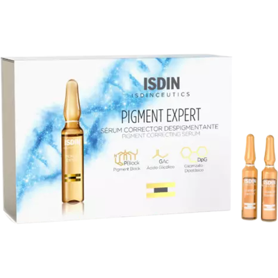 Isdin Pigment Expert Serum - Corrigeert Donkere Vlekken - 30x2ml Isdin Pigment Expert Serum - Corrigeert Donkere Vlekken - 30x2ml