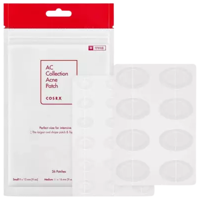 COSRX Acnepleisters - Klein, Medium & Groot - Acne Behandeling - 26 Pleisters COSRX Acnepleisters - Klein, Medium & Groot - Acne Behandeling - 26 Pleisters
