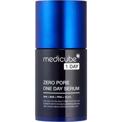 Medicube Zero Pore One Day Serum - AHA - BHA - PHA - 30 ml - Koreaanse huidverzorging Medicube Zero Pore One Day Serum - AHA - BHA - PHA - 30 ml - Koreaanse huidverzorging