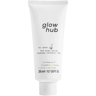 Glow Hub Go Deep AHA Body Scrub 200ml Glow Hub Go Deep AHA Body Scrub 200ml