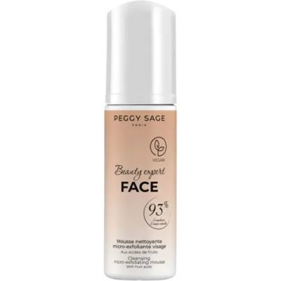 Peggy Sage Beauty Expert Face Cleansing Micro-Exfoliating Mousse – With Fruit Acids 150ml Peggy Sage Beauty Expert Face Cleansing Micro-Exfoliating Mousse – With Fruit Acids 150ml