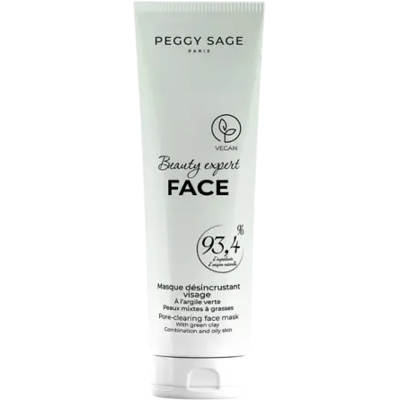 Peggy Sage Beauty Expert Face Pore-Clearing Face Mask – With Green ClayCombination And Oily Skin 100ml Peggy Sage Beauty Expert Face Pore-Clearing Face Mask – With Green ClayCombination And Oily Skin 100ml