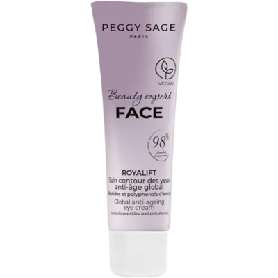 Peggy Sage Beauty Expert Face Global Anti-Ageing Eye Cream – Avocado Peptides And Polyphenols 15ml Peggy Sage Beauty Expert Face Global Anti-Ageing Eye Cream – Avocado Peptides And Polyphenols 15ml