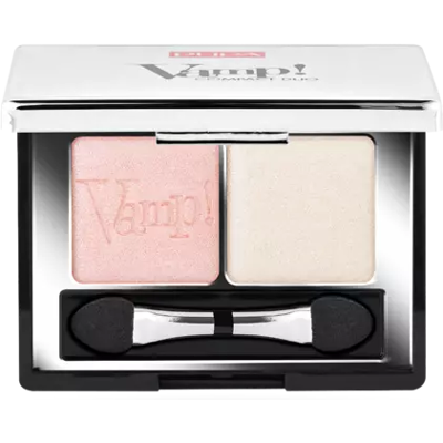 PUPA Milano Vamp! Compact Duo Eyeshadow 001 - Rose Perlage PUPA Milano Vamp! Compact Duo Eyeshadow 001 - Rose Perlage