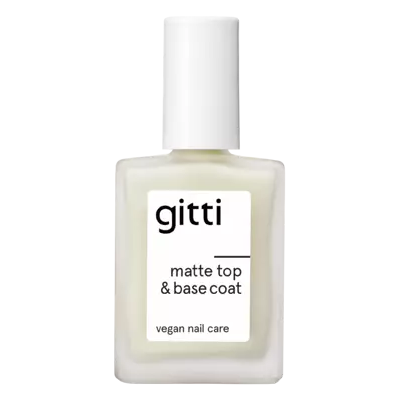 gitti Vegan Matte Top & Base Coat - Nagelverzorging 15ml gitti Vegan Matte Top & Base Coat - Nagelverzorging 15ml