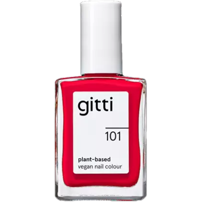 gitti No. 101 Vurig Rood Vegan Nagellak - Nagellak gitti No. 101 Vurig Rood Vegan Nagellak - Nagellak