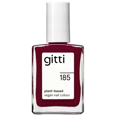 gitti Royal Red vegan plantaardige nagellak - Nagellak gitti Royal Red vegan plantaardige nagellak - Nagellak