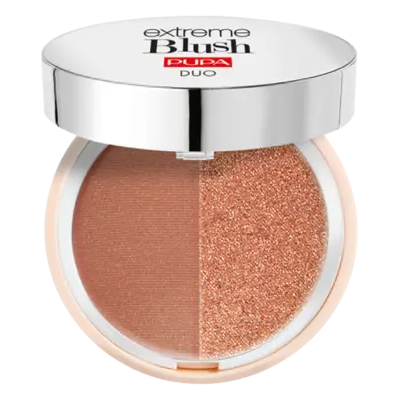 Pupa Milano - Extreme Blush DUO - Poeder Blush - Radiant Caramel - Glow Spice Pupa Milano - Extreme Blush DUO - Poeder Blush - Radiant Caramel - Glow Spice