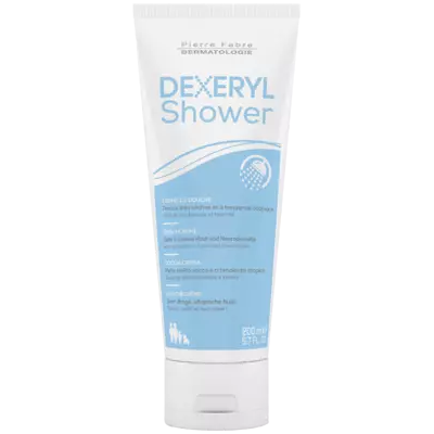 Dexeryl Douche 200ml - Zachte Douchecrème voor Droge & Gevoelige Huid Dexeryl Douche 200ml - Zachte Douchecrème voor Droge & Gevoelige Huid