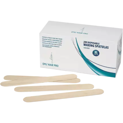 Sibel Wooden Spatulas XL 200 stuks Sibel Wooden Spatulas XL 200 stuks