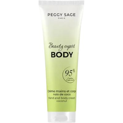 Peggy Sage Beaut Expert Body Hand And Body Cream 100ml Coconut Peggy Sage Beaut Expert Body Hand And Body Cream 100ml Coconut