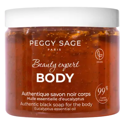 Peggy Sage Beauty Expert Body Authentic Black Soap For The Body - Eucalyptus Essential Oil 190gr Peggy Sage Beauty Expert Body Authentic Black Soap For The Body - Eucalyptus Essential Oil 190gr