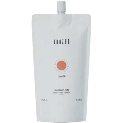 JANZEN Hand Wash Refill 500ml Coral 58 JANZEN Hand Wash Refill 500ml Coral 58
