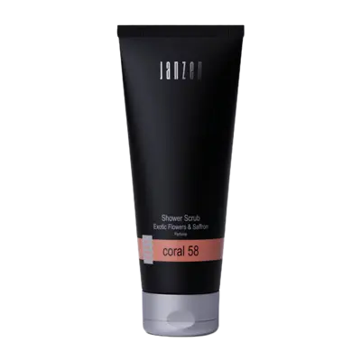 JANZEN Shower Scrub 200ml Coral 58 JANZEN Shower Scrub 200ml Coral 58