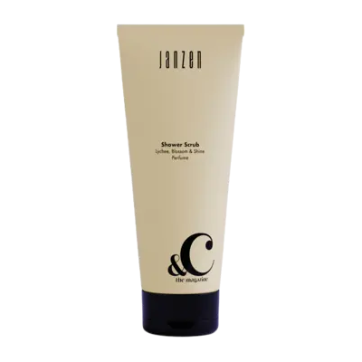 JANZEN Shower Scrub 200ml &C Lychee, Blossom & Shine JANZEN Shower Scrub 200ml &C Lychee, Blossom & Shine