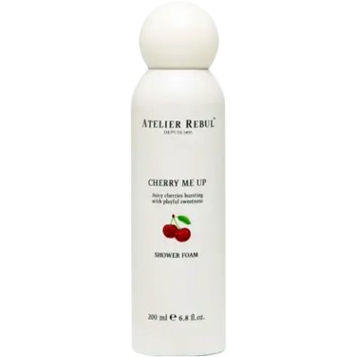 Atelier Rebul Cherry Me Up Shower Foam 200ml Atelier Rebul Cherry Me Up Shower Foam 200ml