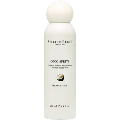 Atelier Rebul Coconut Spritz Shower Foam 200ml Atelier Rebul Coconut Spritz Shower Foam 200ml