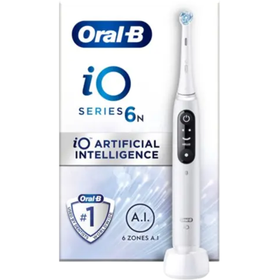 Oral-B iO6 elektrische tandenborstel - Wit Oral-B iO6 elektrische tandenborstel - Wit