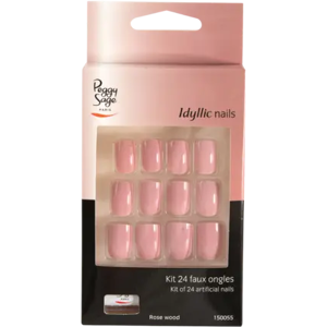 Peggy Sage Idyllic Nails Artificial Nails 24pcs Rose Wood Peggy Sage Idyllic Nails Artificial Nails 24pcs Rose Wood