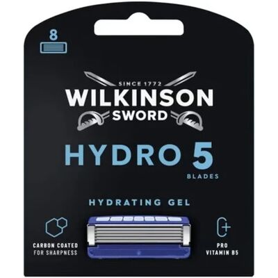 Wilkinson Hydro 5 Blades 8 stuks Wilkinson Hydro 5 Blades 8 stuks