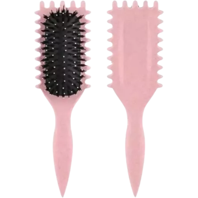 Doop Me & Brush Curly Hair Styling Brush Roze Doop Me & Brush Curly Hair Styling Brush Roze