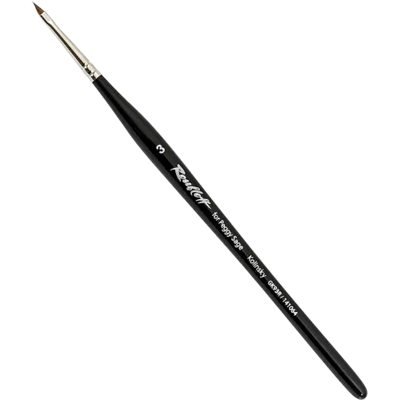 Peggy Sage Roubloff Nail Art Brush Cat Tongue - Size 3 Peggy Sage Roubloff Nail Art Brush Cat Tongue - Size 3