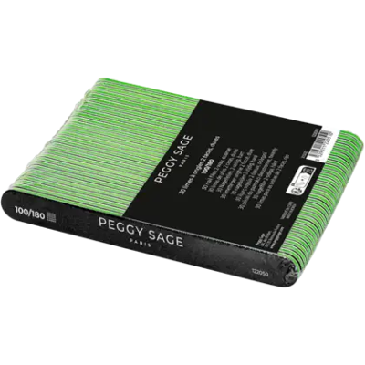 Peggy Sage Washable 2-sided Black Nail File 100/180 - 30pcs Peggy Sage Washable 2-sided Black Nail File 100/180 - 30pcs