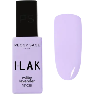 Peggy Sage I-Lak Semi-Permanent Nail Lacquer 11ml Milky Lavender Peggy Sage I-Lak Semi-Permanent Nail Lacquer 11ml Milky Lavender