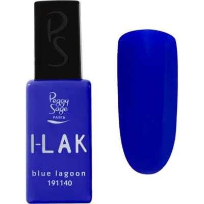 Peggy Sage I-Lak Semi-Permanent Nail Lacquer 11ml Blue Lagoon Peggy Sage I-Lak Semi-Permanent Nail Lacquer 11ml Blue Lagoon