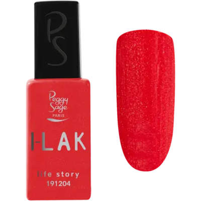 Peggy Sage I-Lak Semi-Permanent Nail Lacquer 11ml Life Story Peggy Sage I-Lak Semi-Permanent Nail Lacquer 11ml Life Story