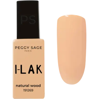 Peggy Sage I-Lak Semi-Permanent Nail Lacquer 11ml Natural Wood Peggy Sage I-Lak Semi-Permanent Nail Lacquer 11ml Natural Wood