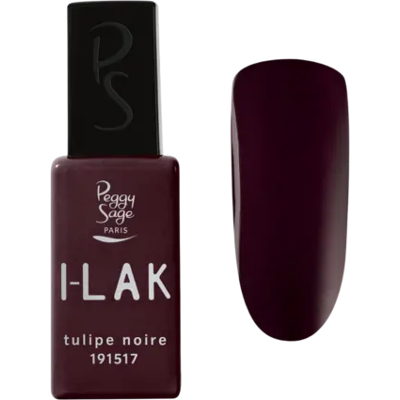 Peggy Sage I-Lak Semi-Permanent Nail Lacquer 11ml Tulipe Noire Peggy Sage I-Lak Semi-Permanent Nail Lacquer 11ml Tulipe Noire