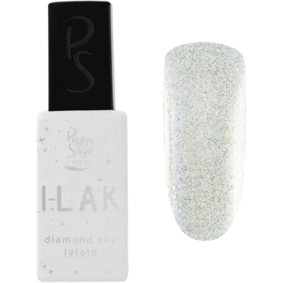 Peggy Sage I-Lak Semi-Permanent Nail Lacquer 11ml Diamond Sky Peggy Sage I-Lak Semi-Permanent Nail Lacquer 11ml Diamond Sky