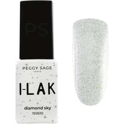 Peggy Sage I-Lak Semi-Permanent Nail Lacquer 5ml Diamond Sky Peggy Sage I-Lak Semi-Permanent Nail Lacquer 5ml Diamond Sky