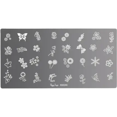 Peggy Sage Nail Art Stamping Plate Botanical Peggy Sage Nail Art Stamping Plate Botanical