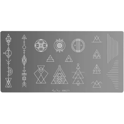 Peggy Sage Stamping Plate - Minimal Peggy Sage Stamping Plate - Minimal