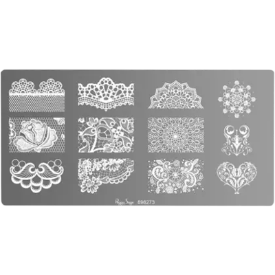 Peggy Sage Nail Art Stamping Plate Mandala Peggy Sage Nail Art Stamping Plate Mandala