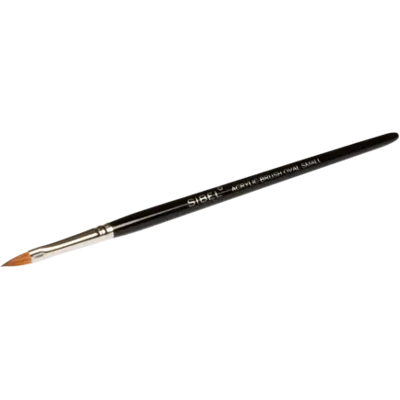 Sibel Acrylic Nail Brush Oval Small Sibel Acrylic Nail Brush Oval Small