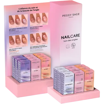 Peggy Sage Spring 2026 Nail Care Display Peggy Sage Spring 2026 Nail Care Display