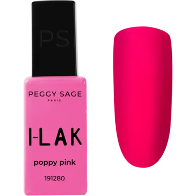Peggy Sage I-Lak Semi-permanent Lacquer 11ml Poppy Pink Peggy Sage I-Lak Semi-permanent Lacquer 11ml Poppy Pink