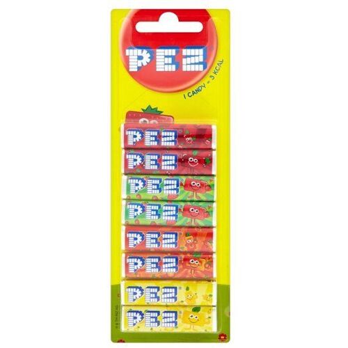 Pez Pez Fruitmix Snoepjes Navulling 68 Gram