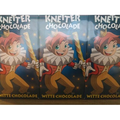 Knetter Chocolade Witte Chocolade 3 x 50 Gram