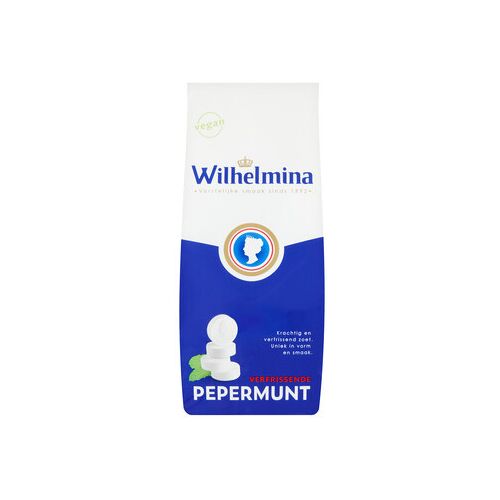 Wilhelmina Pepermunt Wilhelminia Pepermunt Veg 200 Gram 10 Stuks