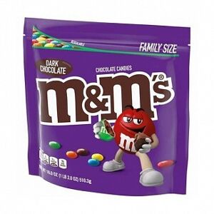 M&M's M&M's - Dark Chocolate Family Size 510 Gram