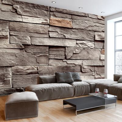 Karo-art - Muur van Rust - stenen muur - 196x140 - Wallpaper Karo-art - Muur van Rust - stenen muur - 196x140 - Wallpaper