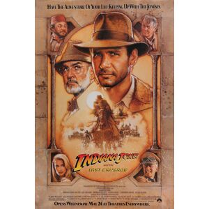 Karo-art Poster-Indiana Jones and the last Crusade, 1989,Originele Filmposter, Premium Print, Professioneel Fotopapier 40x60cm Karo-art Poster-Indiana Jones and the last Crusade, 1989,Originele Filmposter, Premium Print, Professioneel Fotopapier 40x60cm